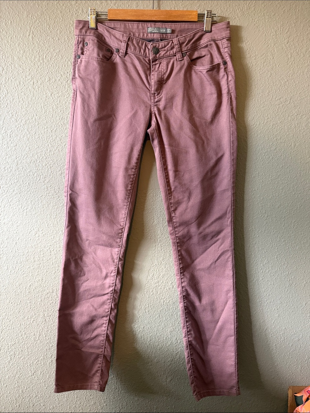 Women's Prana Slim Fit Jeans in Dusty Rose